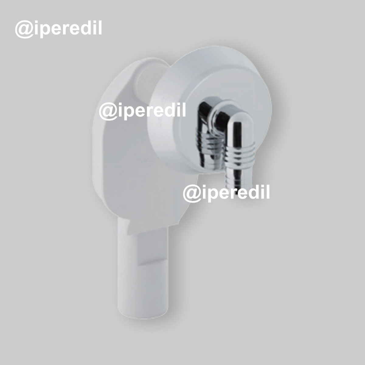 SIFONE DA INCASSO BIANCO PER LAVATRICE E LAVASTOVIGLIE Ø40 x Ø19/23 mm