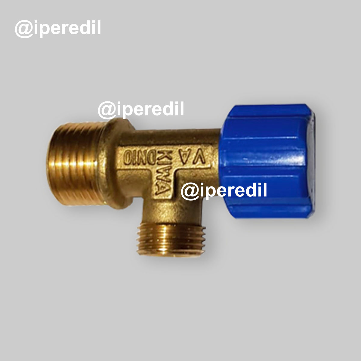 RUBINETTO D'ARRESTO TIPO GEBERIT 1/2" + 3/8"