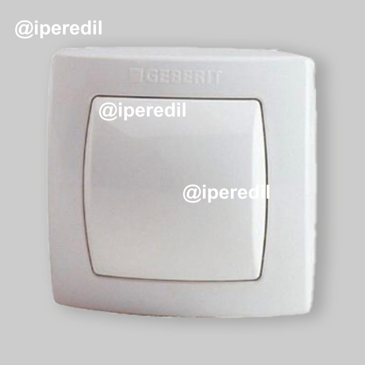 COMANDO PNEUMATICO A PARETE INCASSO PER CASSETTA "AP140" GEBERIT Sollevatore pneumatico