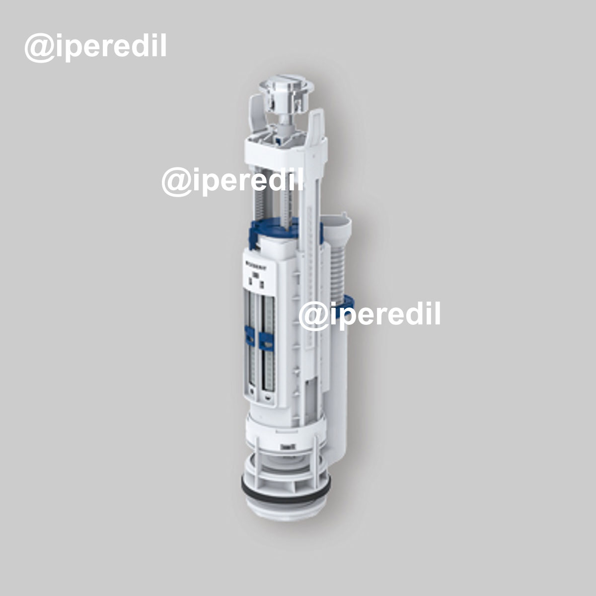 BATTERIA DI SCARICO PER CASSETTE IN CERAMICA TIPO 290 Doppio Scarico
