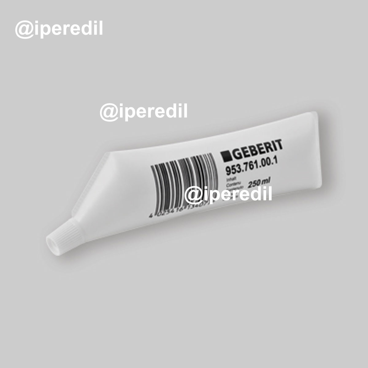 LUBRIFICANTE "SCIVOLINA" GEBERIT 250 ml