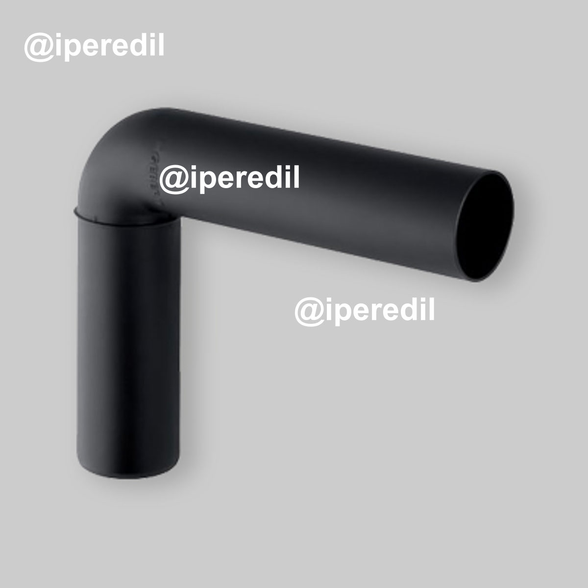 CURVA TECNICA PROLUNGATA A 90° SILENT-PP Ø50x46 mm