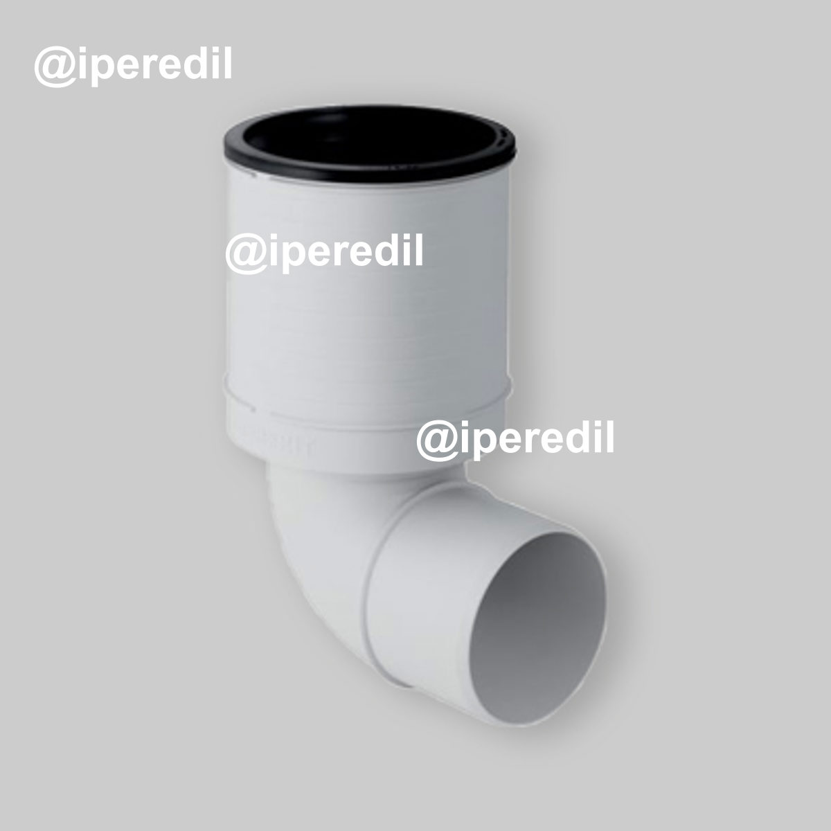 CURVA DI SCARICO WC A 87,5° SILENT-PP GEBERIT Bianca - Ø90 mm