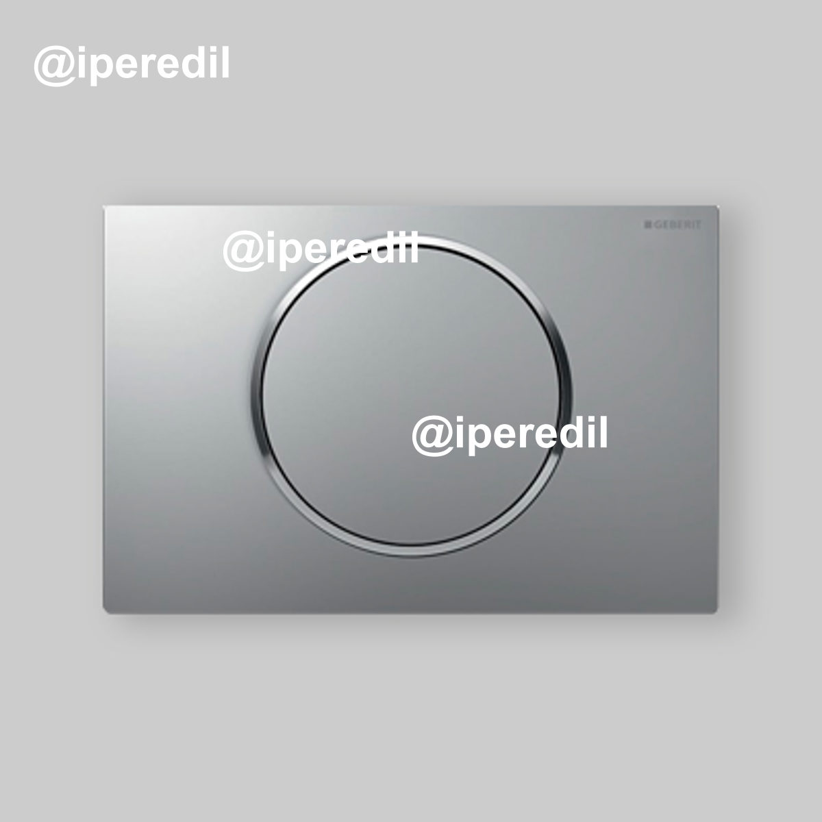 PLACCA DI COMANDO "SIGMA 10" Bianco/Oro/Bianco