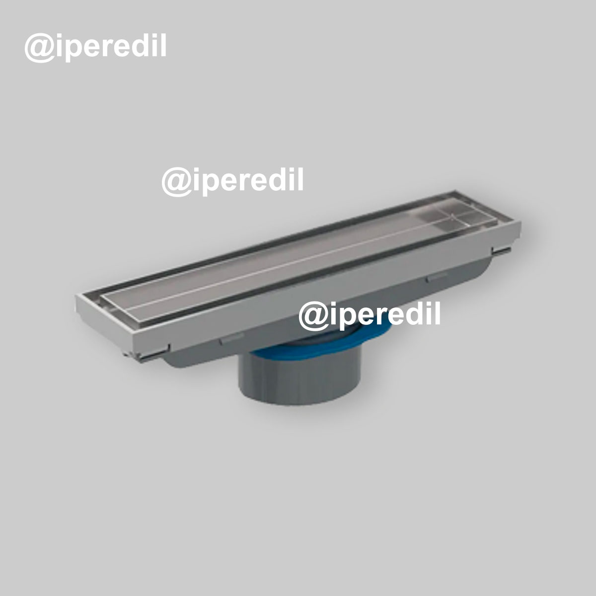CANALINA DOCCIA "CLEANLINE PIASTRELLABILE" Personalizzabile / Acciaio Inox spazzolato