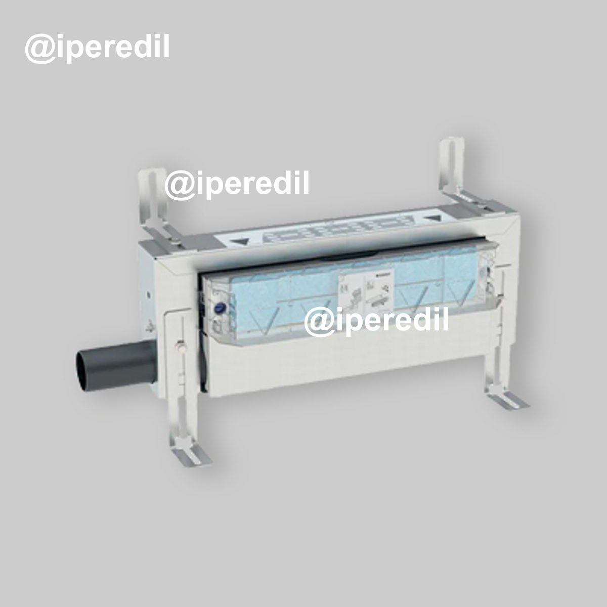 MODULO "COMBIFIX" PER DOCCIA CON SCARICO A PARETE GEBERIT Per massetto H.95-200 mm