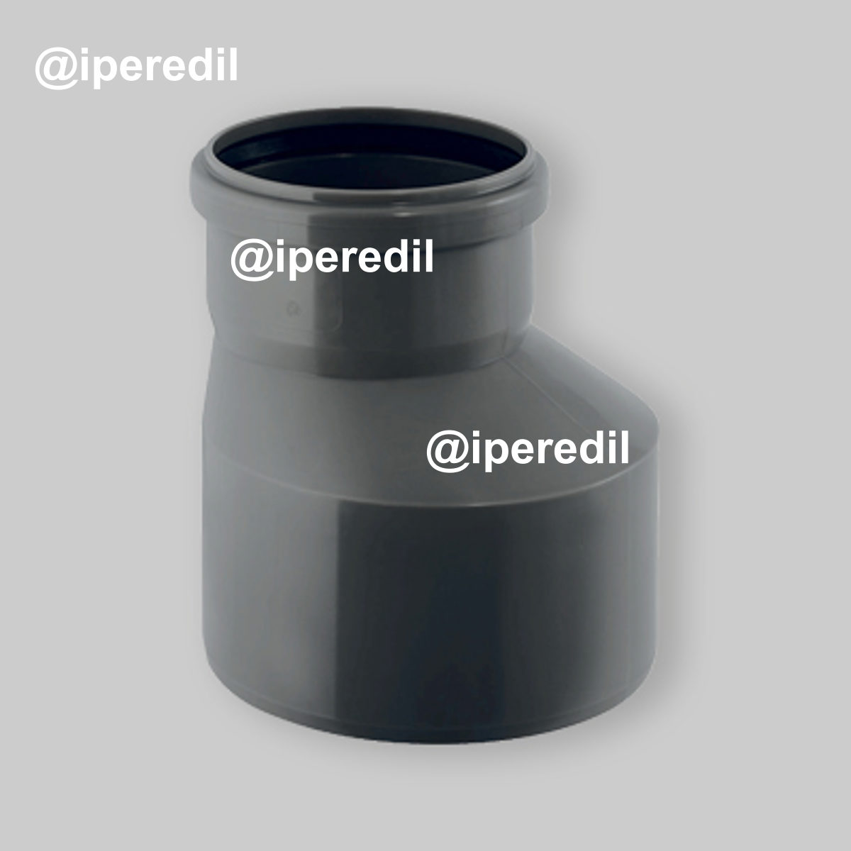 RIDUZIONE ECCENTRICA A INNESTO IN PP-HTs GEBERIT Ø110x90 mm