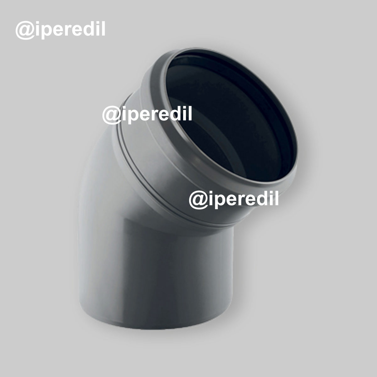 CURVA A INNESTO Ø40 IN PP-HTs GEBERIT 30° - 25062230