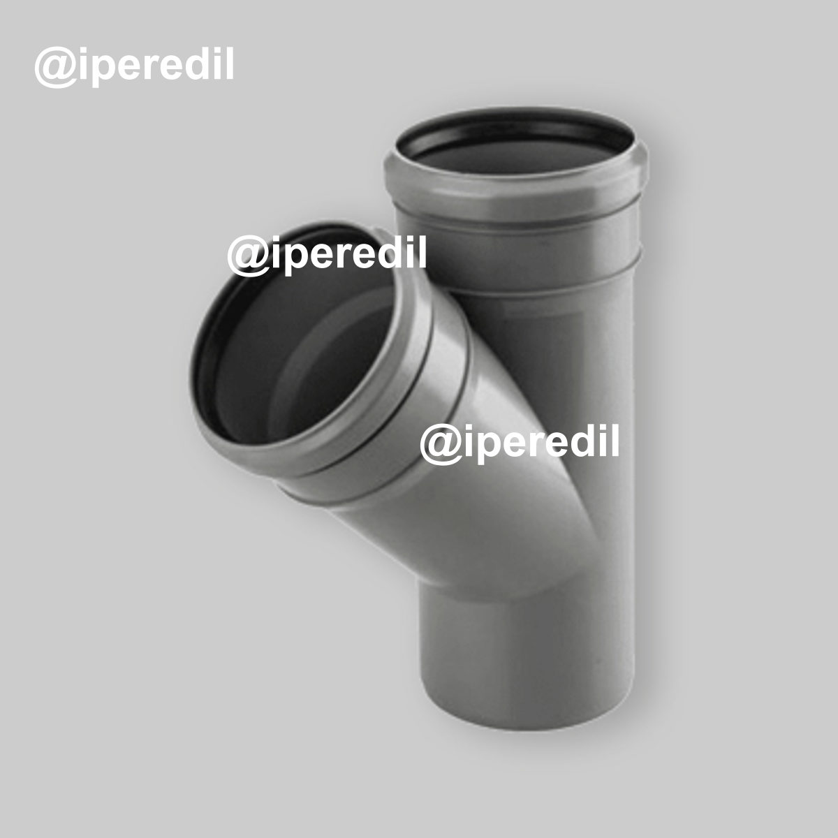 BRAGA 45° A INNESTO IN PP-HTs GEBERIT Ø90x90 mm