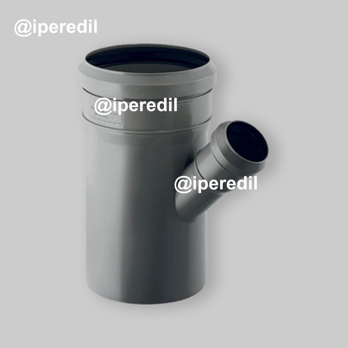 BRAGA RIDOTTA 45° A INNESTO IN PP-HTs GEBERIT Ø90x50 mm