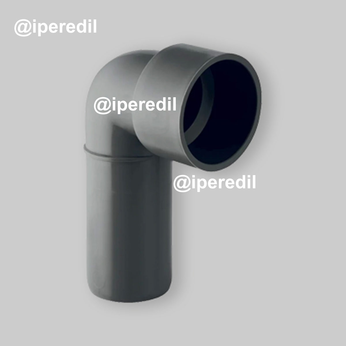 CURVA TECNICA 90° A INNESTO PER SIFONE IN PP-HTs GEBERIT Ø50x50 mm