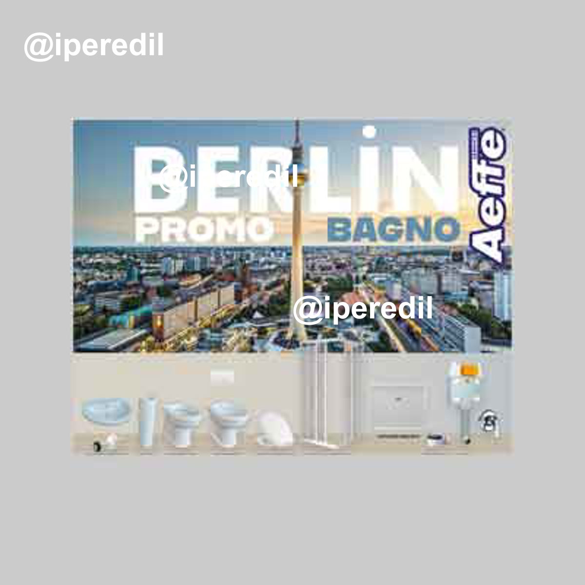 PROMO BAGNO COMPLETO BERLIN Kit