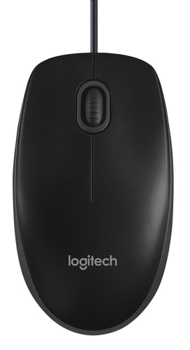 LOGITECH MOUSE OTTICO USB B100 NERO 910-003357