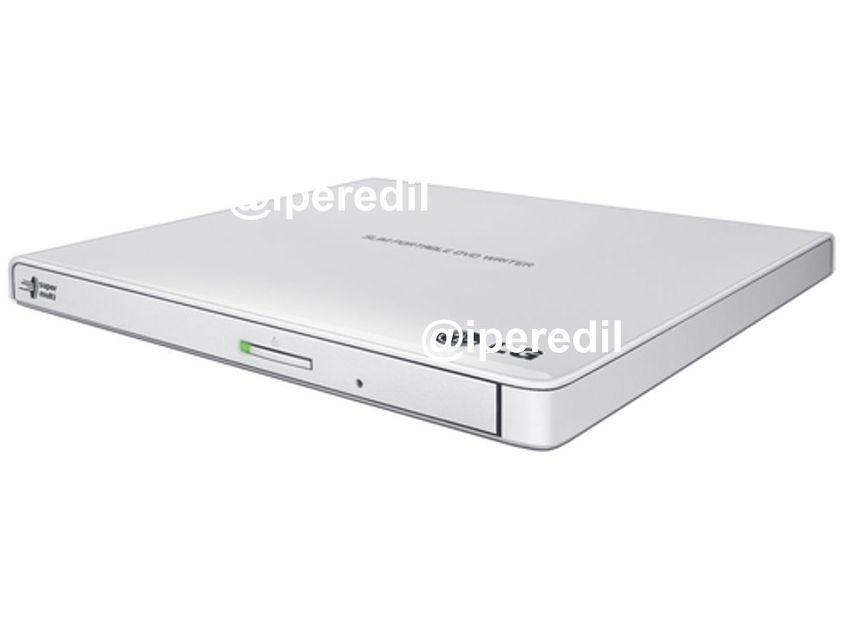 LG/HITACHI MASTERIZZATORE DVD ESTERNO GP57EW40 ULTRASLIM USB2.0 WHITE