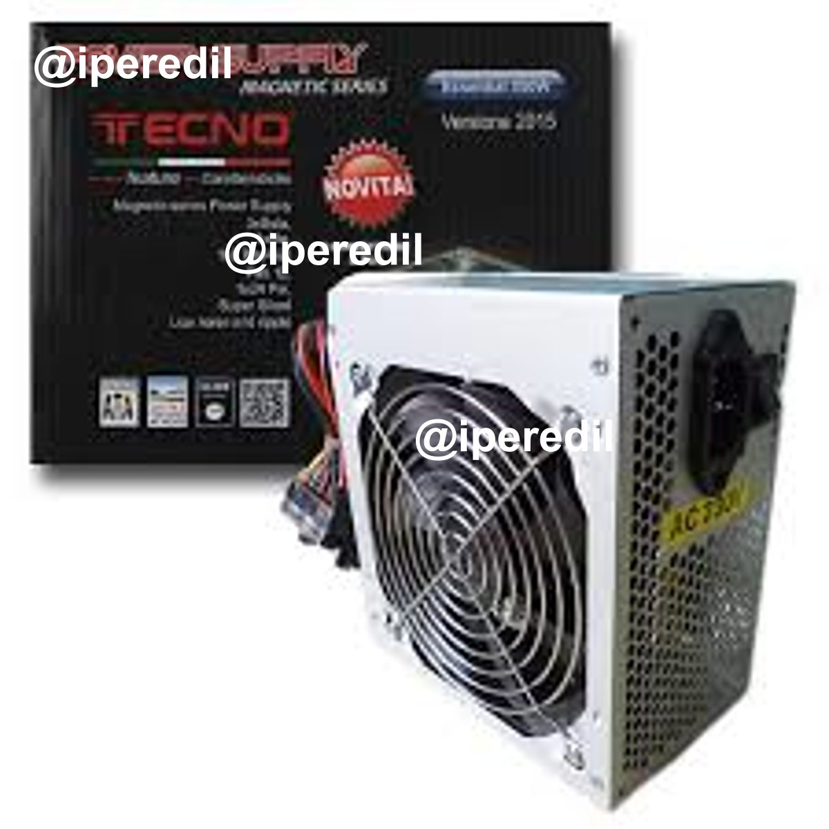 TECNO ALIMENTATORE PC ATX 550W BIG FAN 12CM RETAIL