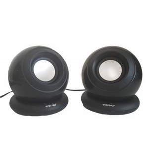 TECNO SPEAKER 2.0 USB TC-SP33 5W BLACK