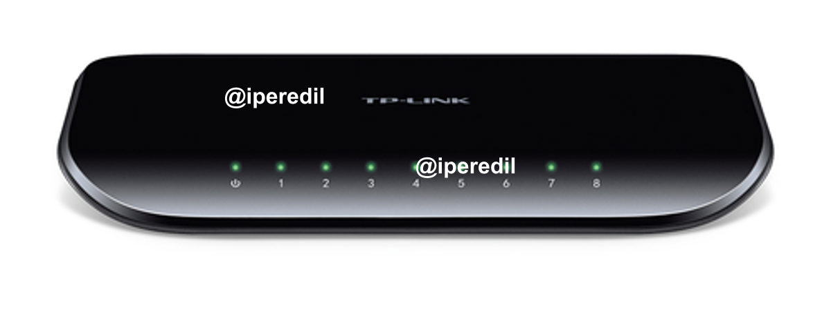 TPLINK HUB SWITCH 8 PORTE GIGABIT 10/100/1000 TL-SG1008D