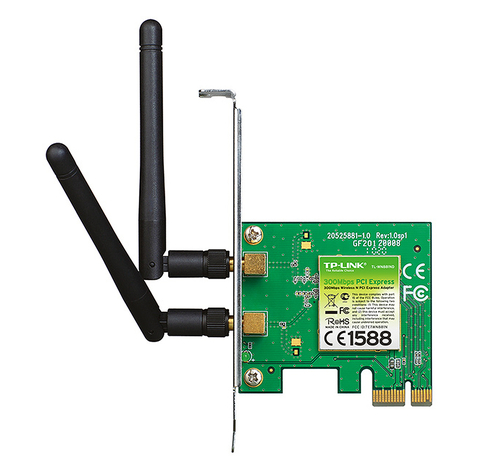 TPLINK SCHEDA DI RETE WIFI 300MBPS PCIE TL-WN881ND