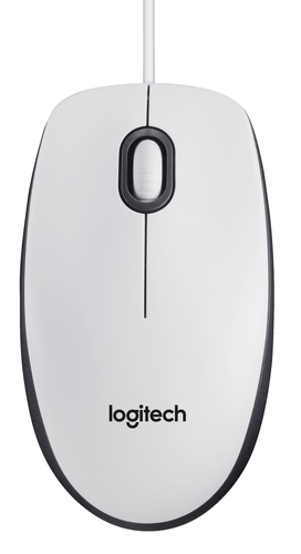 LOGITECH MOUSE OTTICO USB M100 BIANCO 910-006764