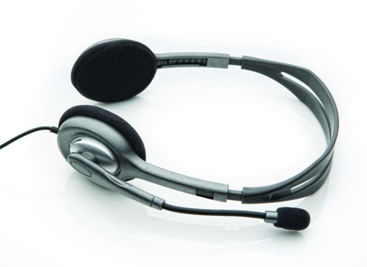 LOGITECH CUFFIA CON MICROFONO H110 GRIGIO 2xJACK 3,5mm 981-000271