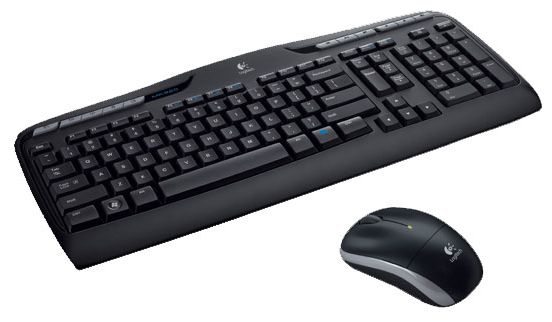 LOGITECH KIT TASTIERA+MOUSE WIRELESS USB NERO MK330 920-003971