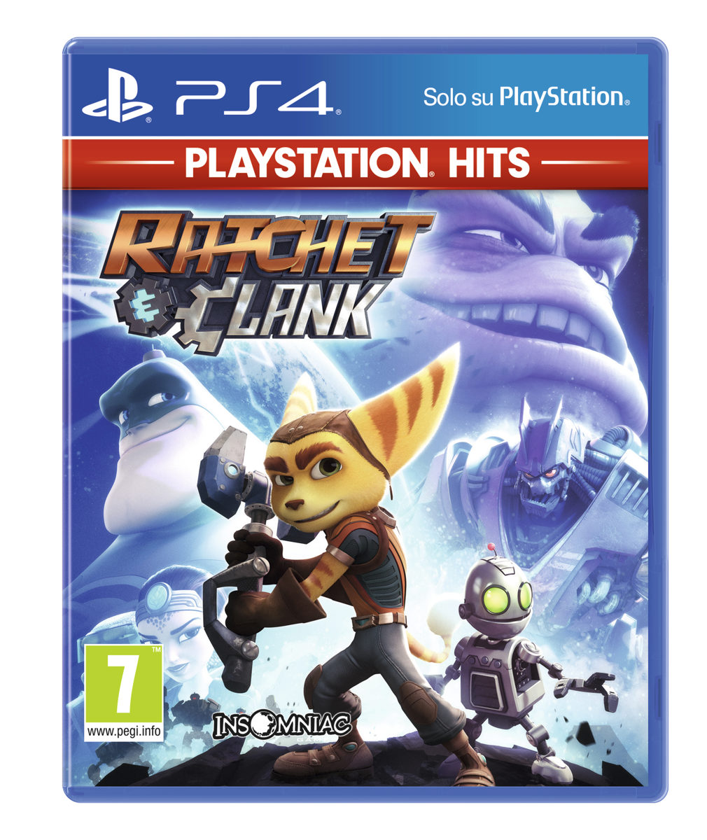 SONY PS4 GIOCO RATCHET E CLANK PS HITS IT