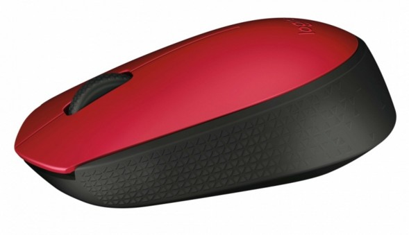 LOGITECH MOUSE OTTICO WIRELESS M171 ROSSO 910-004641