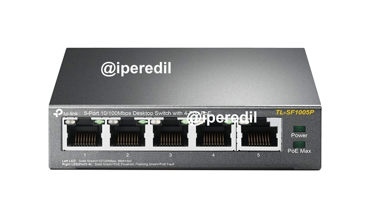 TPLINK HUB SWITCH 5 PORTE GIGABIT 4 PORTE POE 10/100/1000 TL-SG1005P