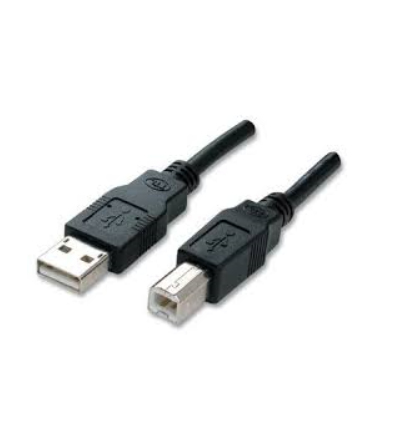 TECNO CAVO USB 2.0 A/B 3MT PER STAMPANTI E ALTRE PERIFERICHE NERO