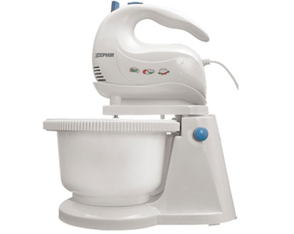 ZEPHIR MIXER ELETTRICO CON CIOTOLA 0,5LT 2 VELOCITA' 250W ZHC464