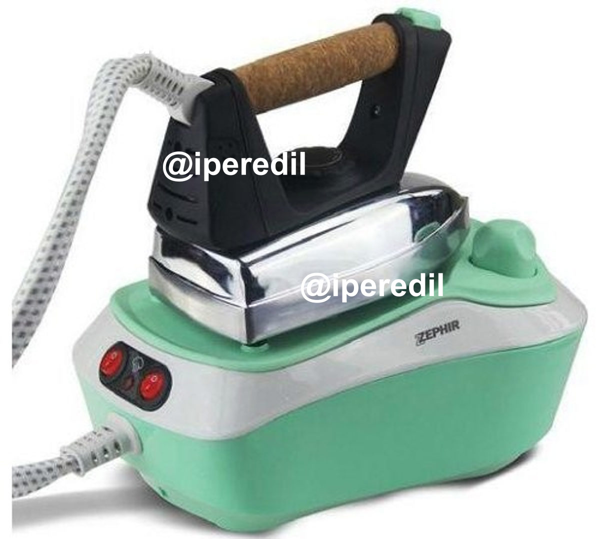 ZEPHIR FERRO DA STIRO CON CALDAIA 0,85LT PIAS.ALLUMINIO 2300W ZHF5000