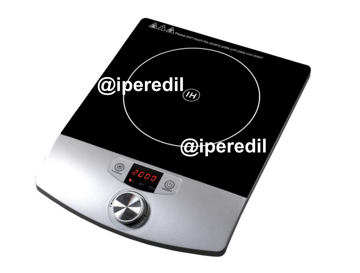 ZEPHIR PIASTRA INDUZIONE CON DISPLAY 12/26CM 2000W ZHC14