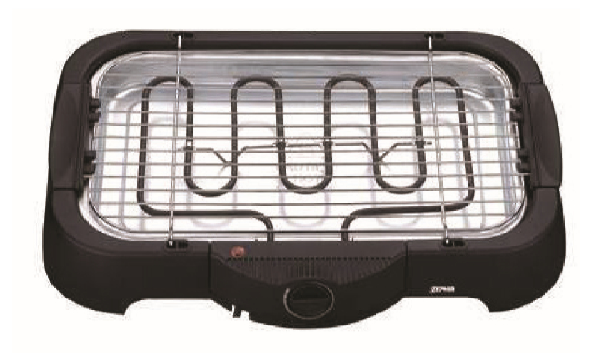 ZEPHIR BISTECCHIERA GRILL ELETTRICA CON GRIGLIA E TERMOST.2000W ZHC703