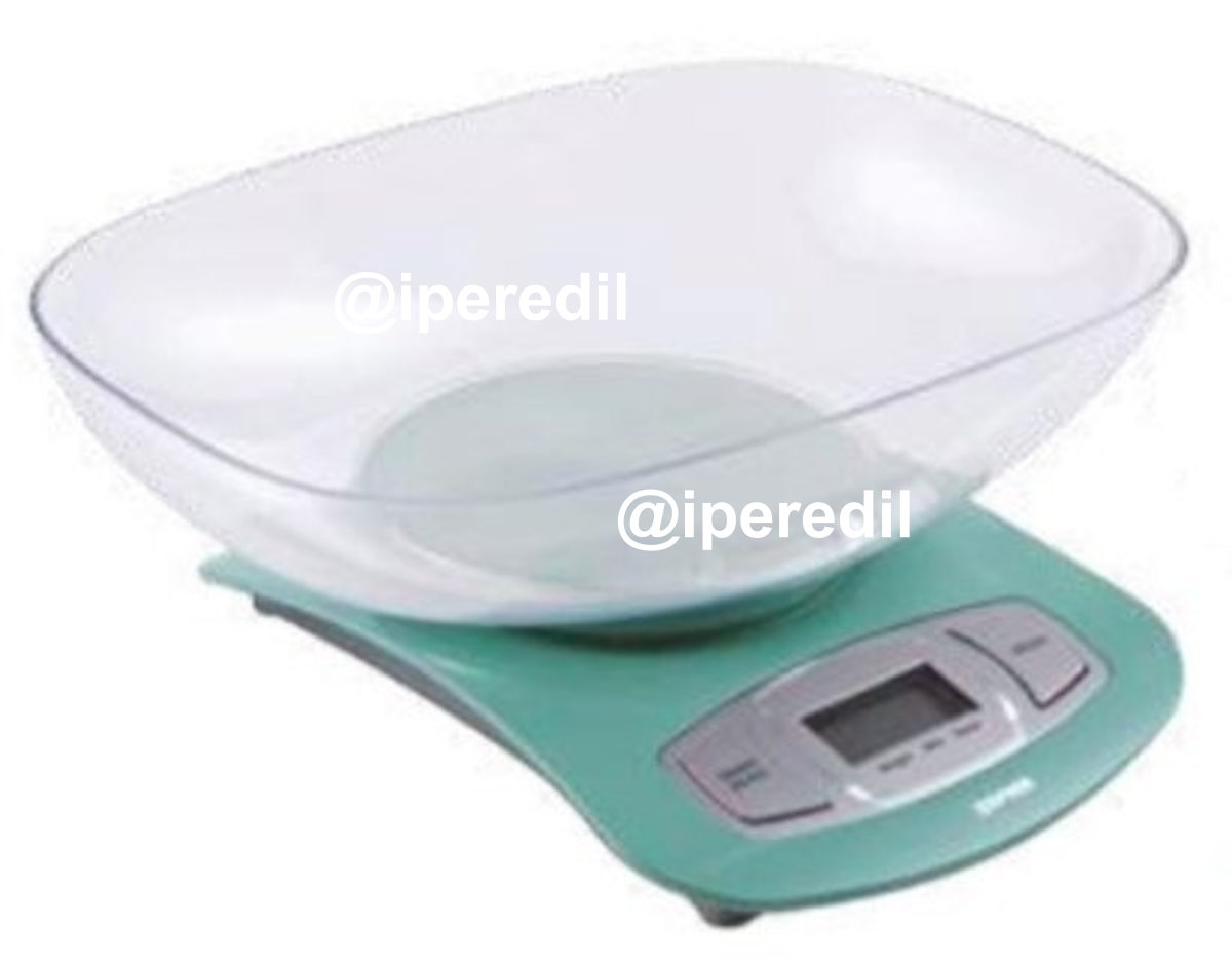 ZEPHIR BILANCIA DA CUCINA DIGITALE CON VASSOIO COLOR MIX 5KG ZHS510
