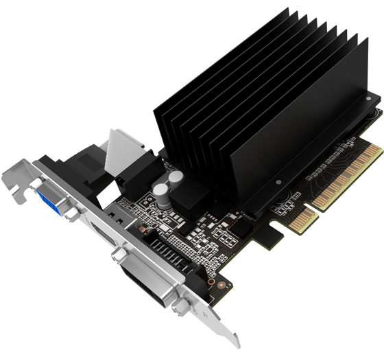 PALIT VGA GT710 2GB VGA/DVI/HDMI GDDR3 NEAT7100HD46H-2080H