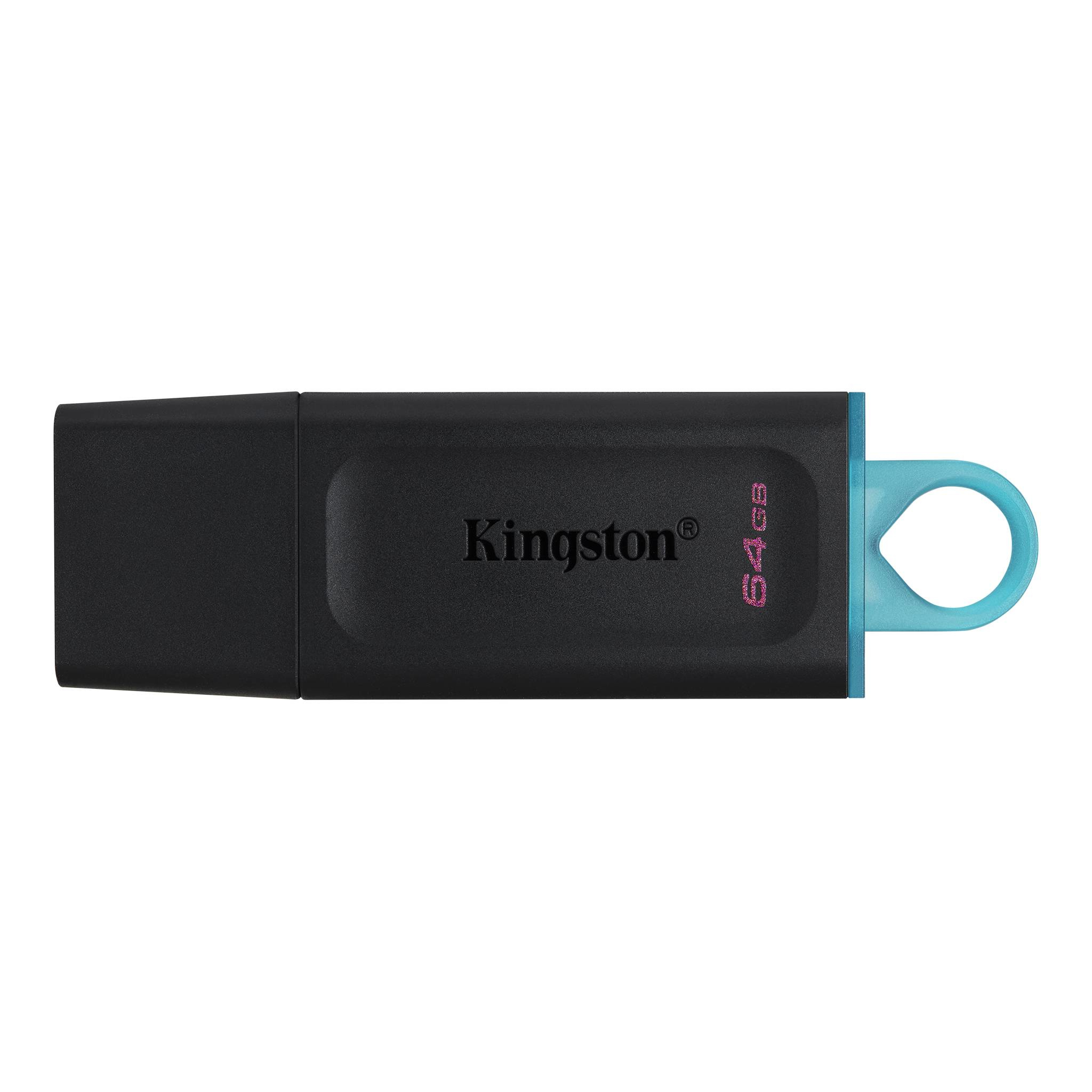 KINGSTON PENDRIVE 64GB DTX/64GBUSB 3.2 GEN1 NERO/CELESTE