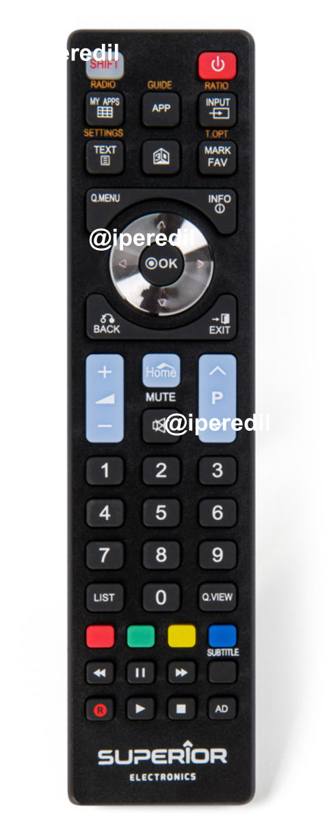 SUPERIOR TELECOMANDO UNIVERSALEPER SMART TV LG SUPTRB007