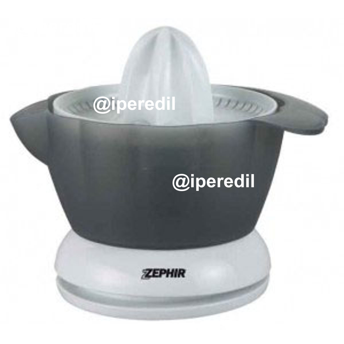 ZEPHIR SPREMIAGRUMI ELETTRICO 0,5LT BIANCO ROTAZI.ORARIA/ANTIOR. ZHC452