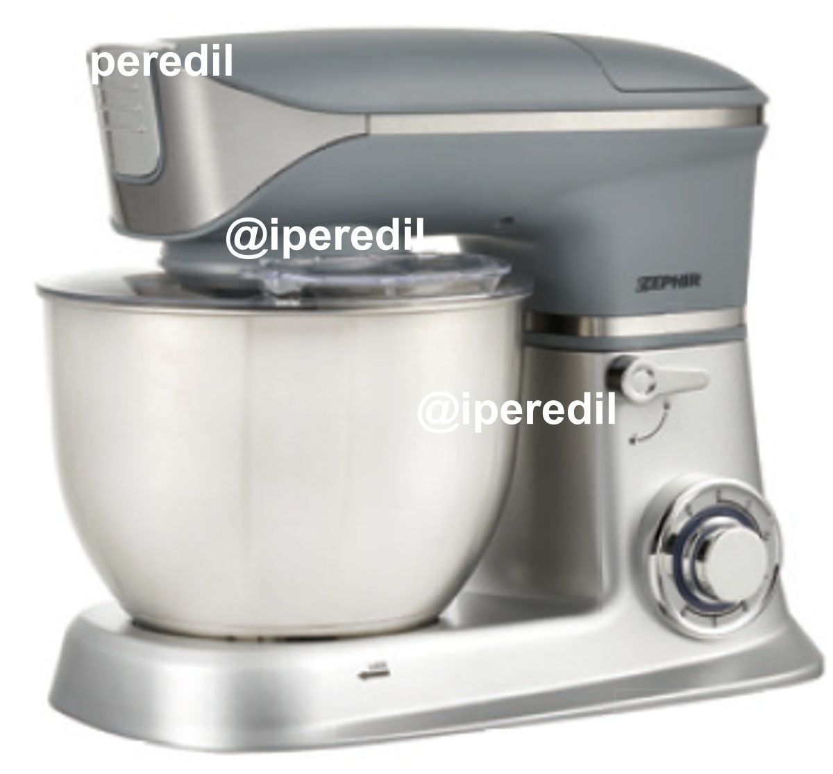 ZEPHIR IMPASTATRICE PLANETARIA 7,0LT 1300W GRIGIO/SILVER ZHC130DX