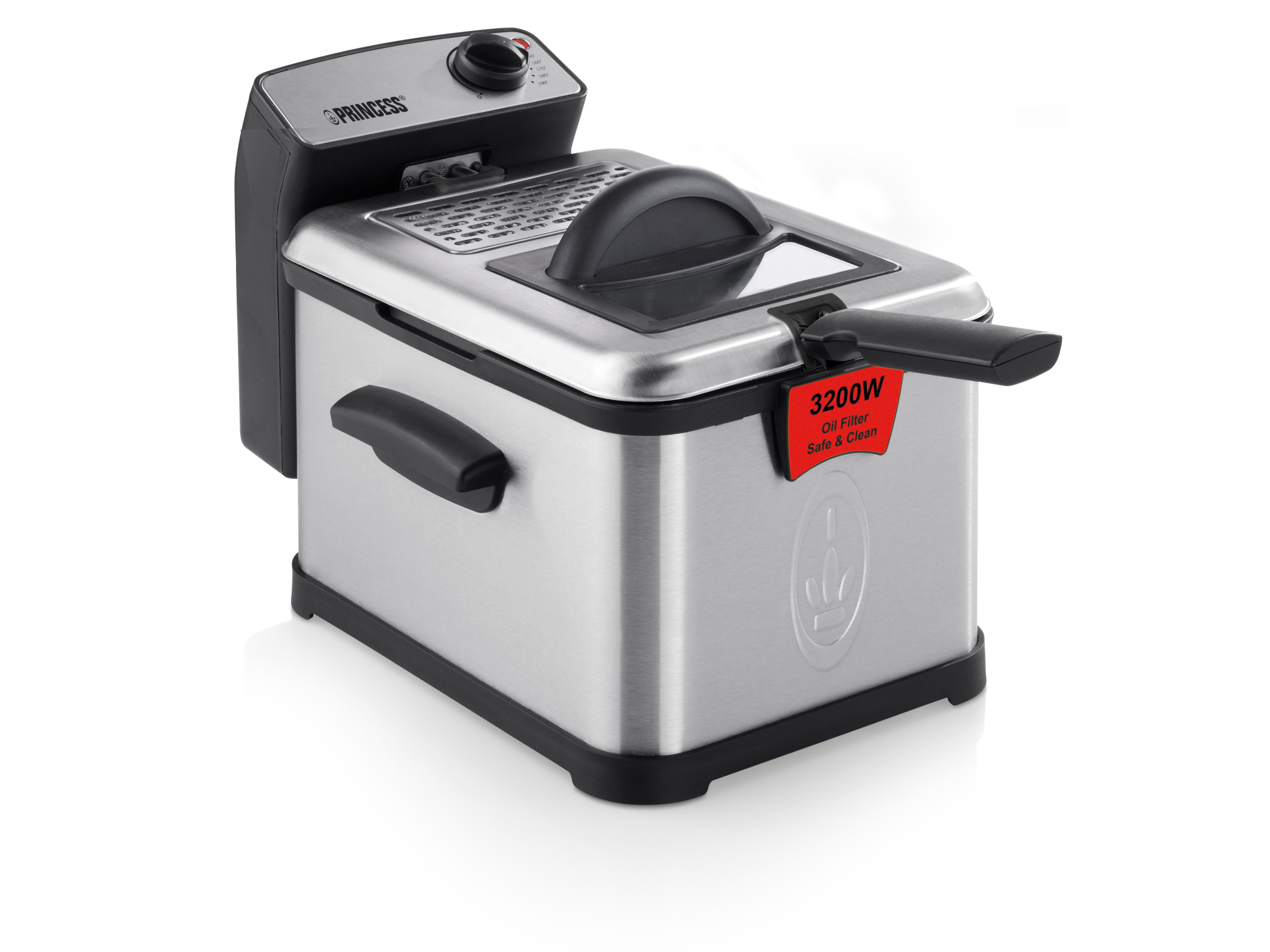 PRINCESS FRIGGITRICE A OLIO SUPERIOR 3LT ACCIAIO INOX 3200W