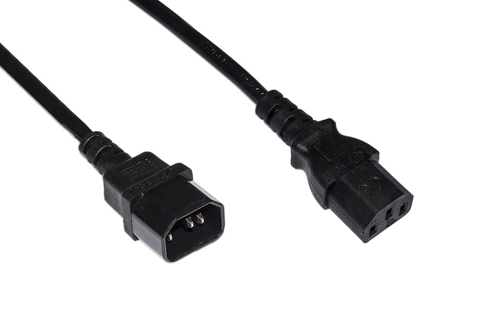 LINK CAVO ALIMENTAZIONE UPS MASCHIO/FEMMINA 1,8MT NERO