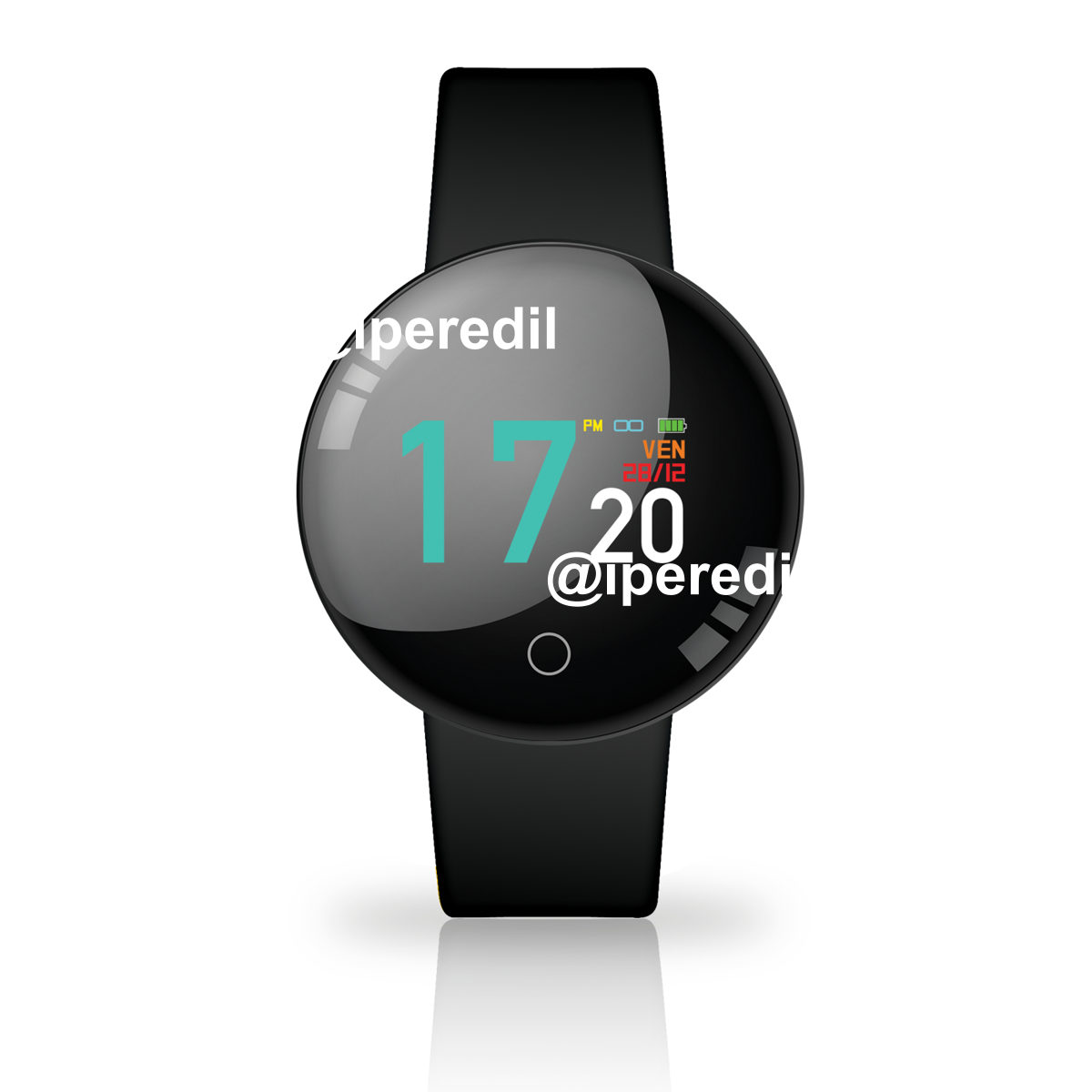 TECHMADE SMARTWATCH JOY COLOR WATERPROOF CARDIO NERO TM-JOY-BK - 300004220