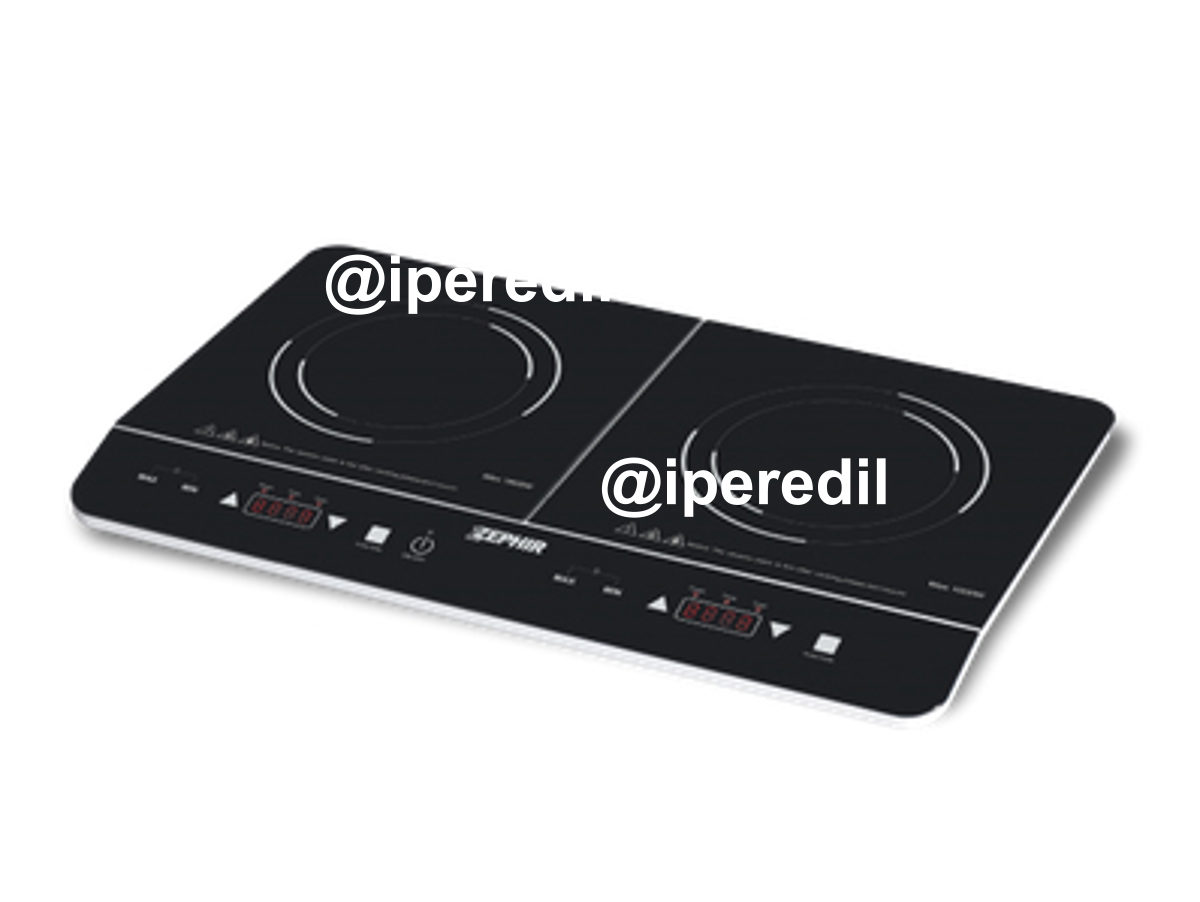 ZEPHIR PIASTRA INDUZIONE DOPPIACON DISPLAY 12/26CM 2800W ZHC14-16