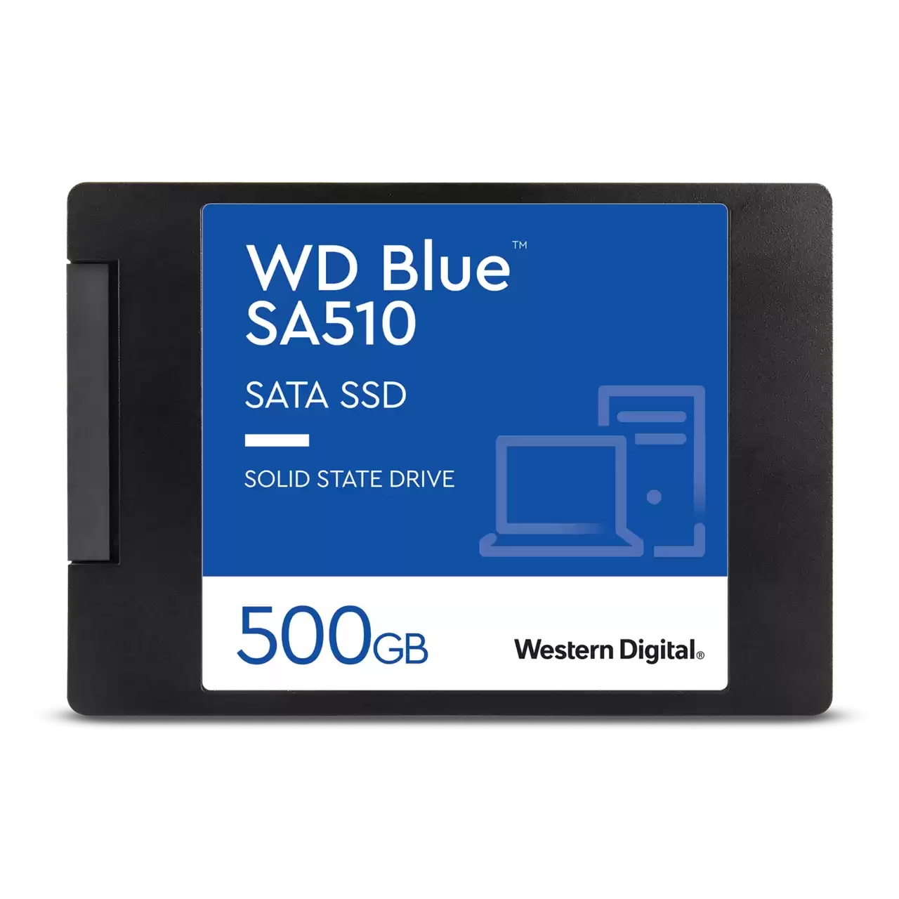 WD HDD SSD 2.5" 500GB SATA 6GB/S BLU WDS500G3B0A