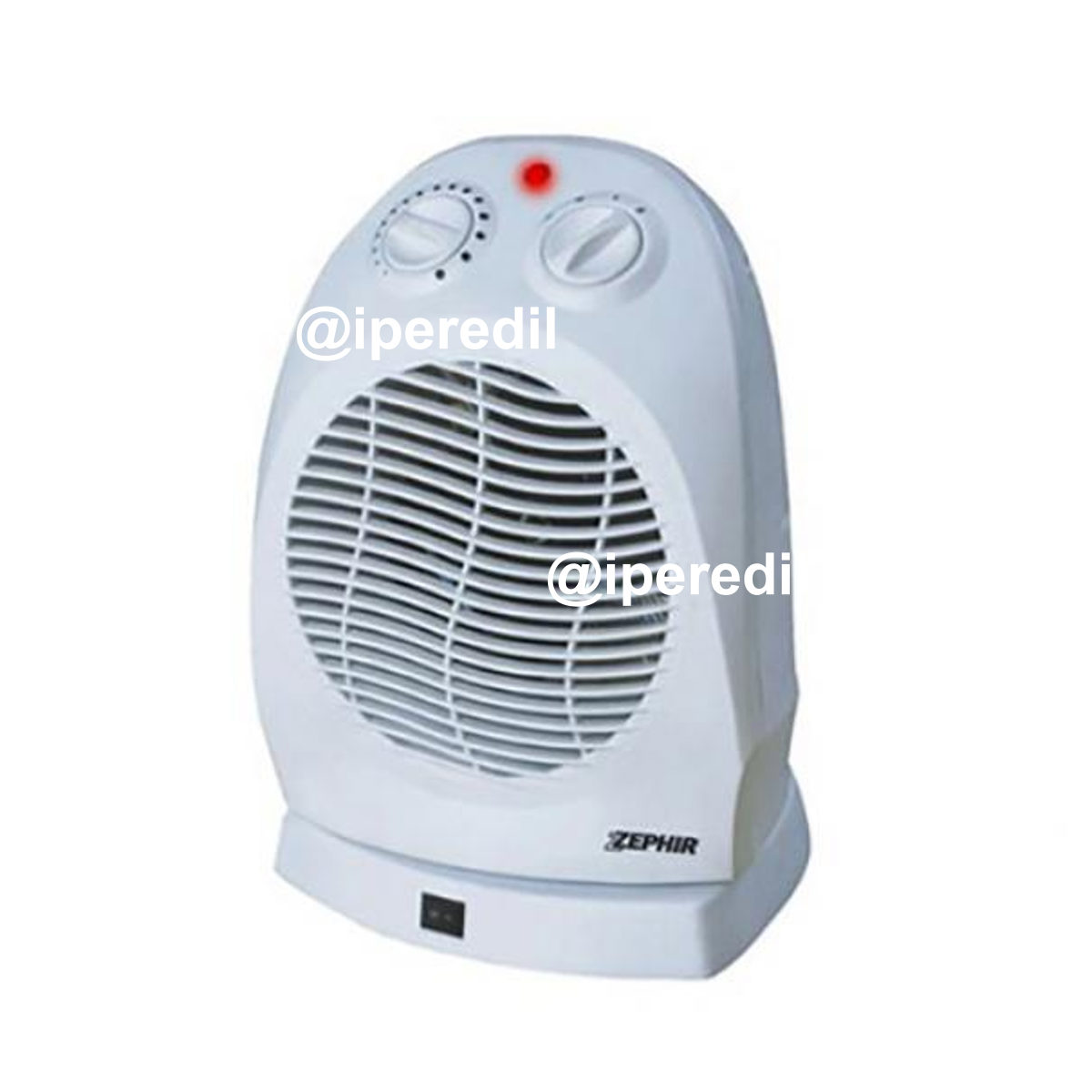 ZEPHIR CALDOBAGNO OSCILLANTE 1000/2000W BIANCO ZTRM6