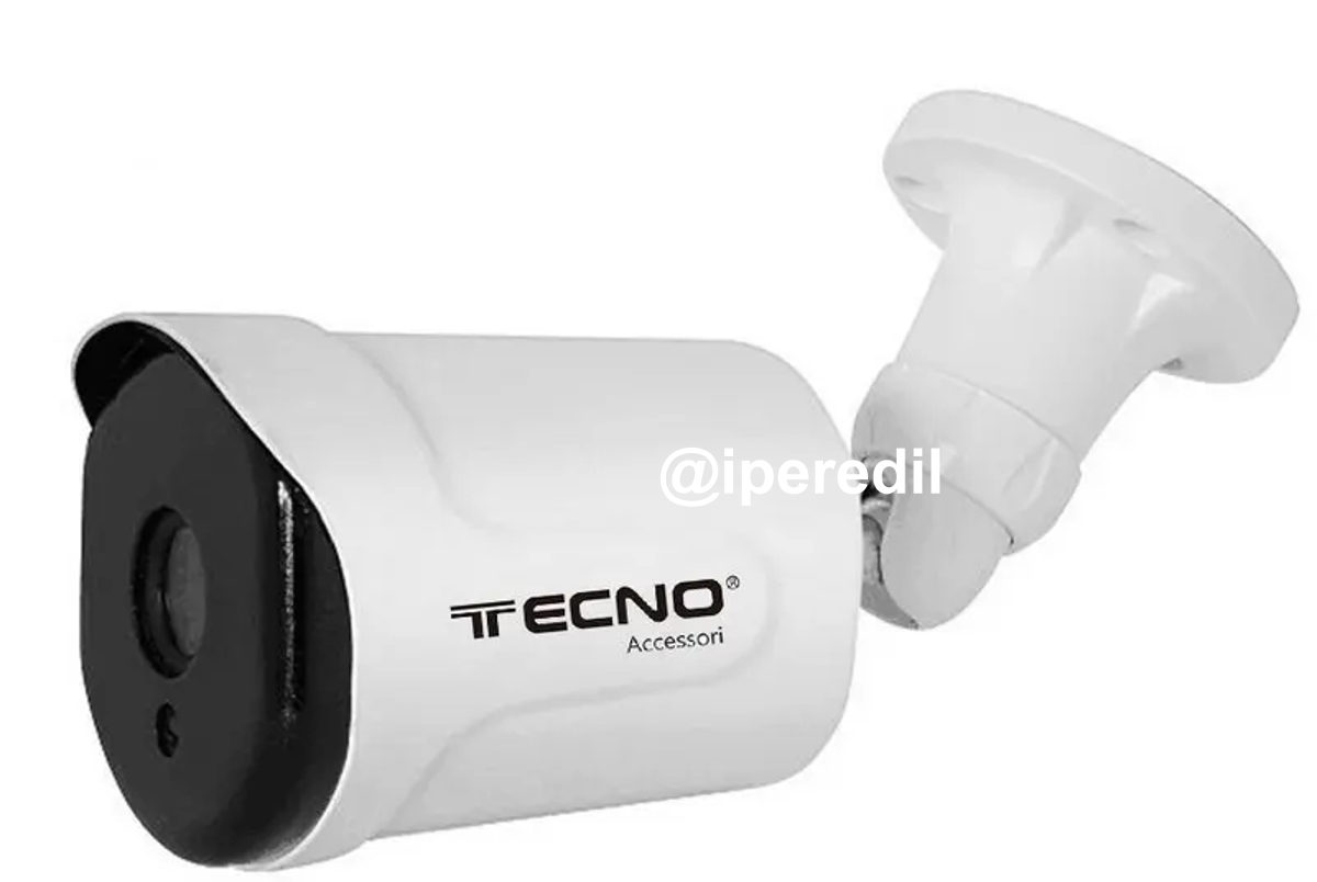 TECNO TELECAMERA IP POE 5MPX 2.8MM 6LED TC-8025IR6-IP-POE