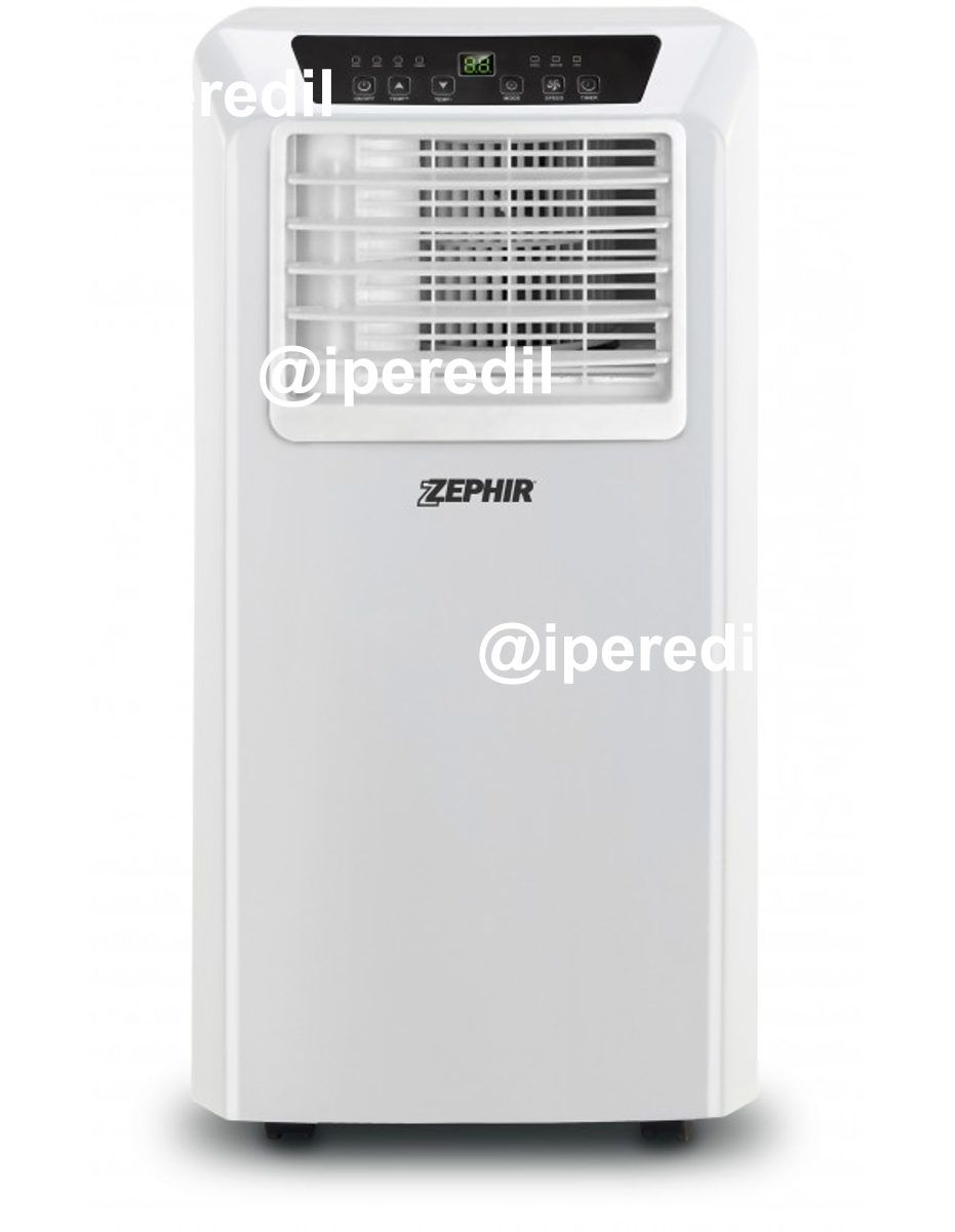 ZEPHIR CONDIZIONATORE PORTATILE9000 SOLO FREDDO ZPC9000 +KIT FINESTRA