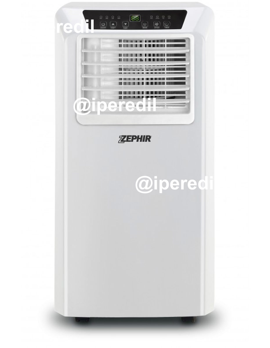 ZEPHIR CONDIZIONATORE PORTATILE9000 POMPA CALORE ZPC9000H +KITFINESTRA - 300005425
