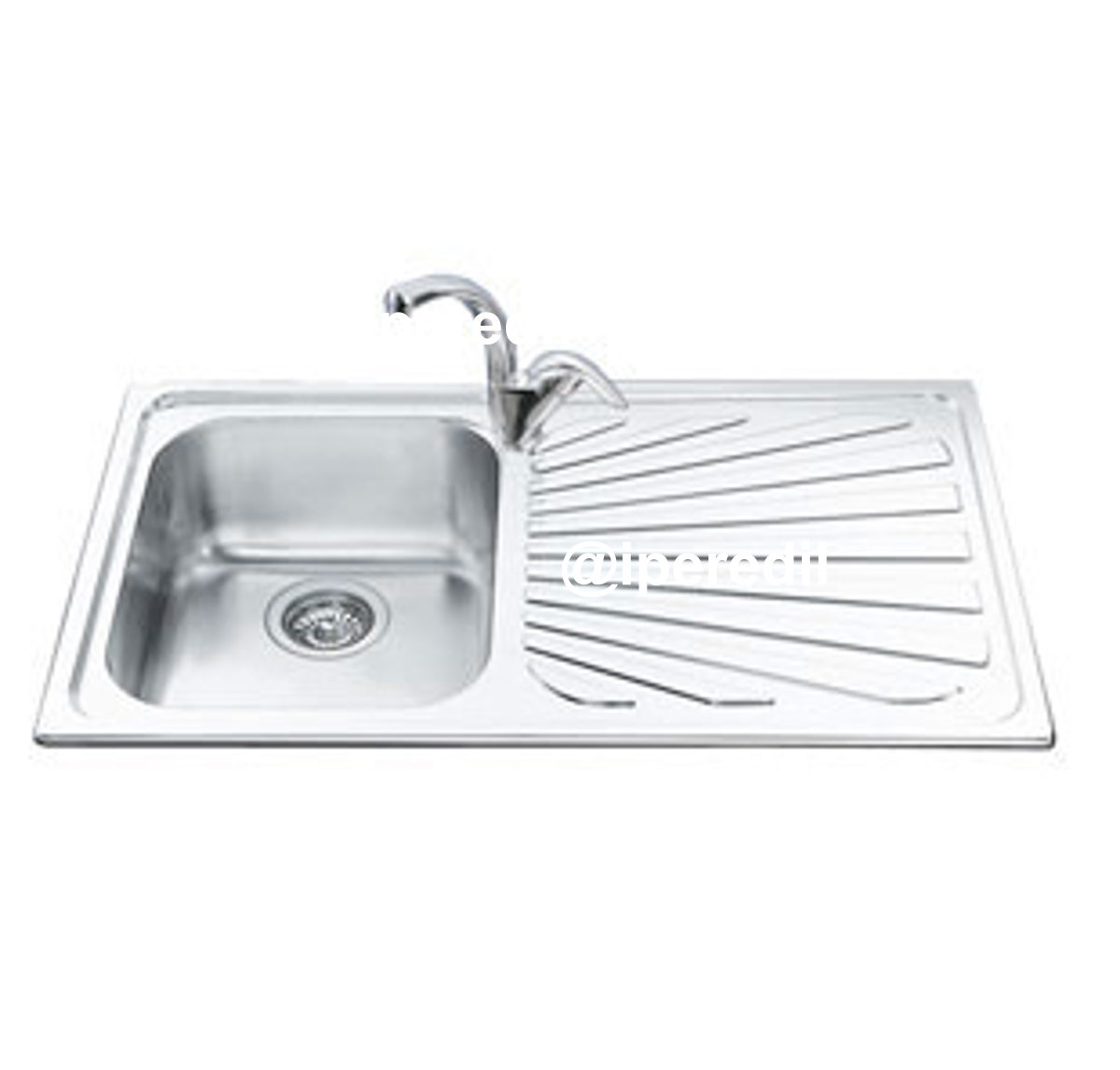 SMEG LAVELLO INOX A UNA VASCA GOCCIOLATOIO A DESTRA SP861D