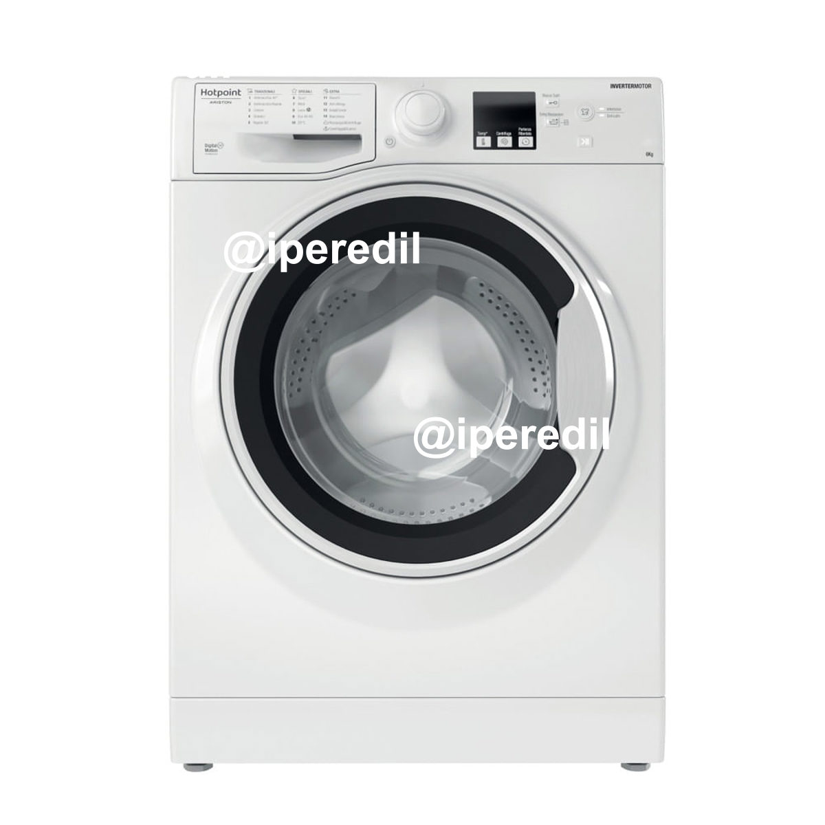 HOTPOINT LAVATRICE 6KG SLIM INVERTER F 1200GIRI RSSF 624 W IT N